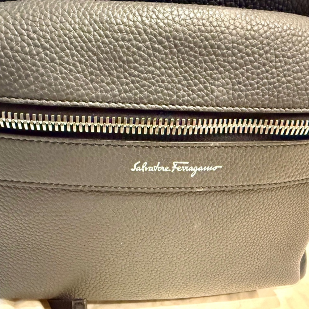NWT Salvatore Ferragamo Calfskin Backpak - Picture 4 of 8